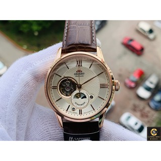 Đồng hồ nam orient sun and moon gen 4 ra-as0003s10b dây da