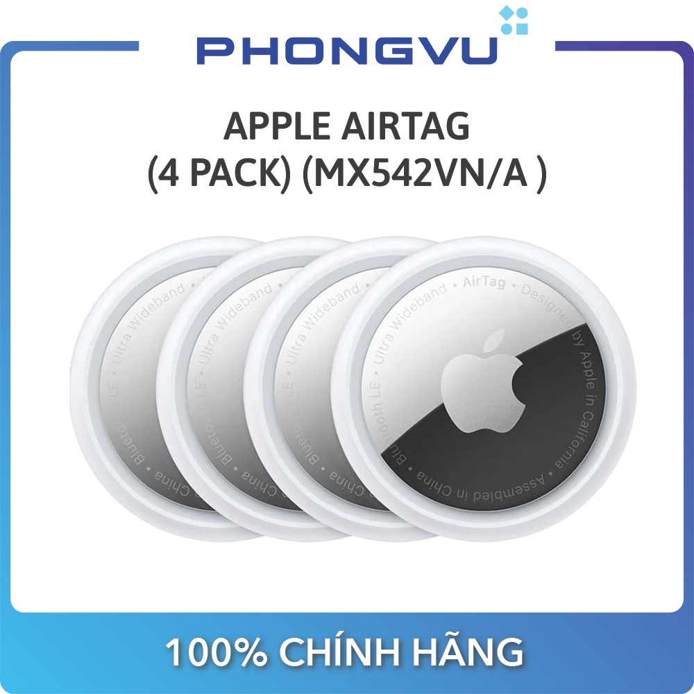 Apple AirTag (4 Pack) (MX542VN/A )