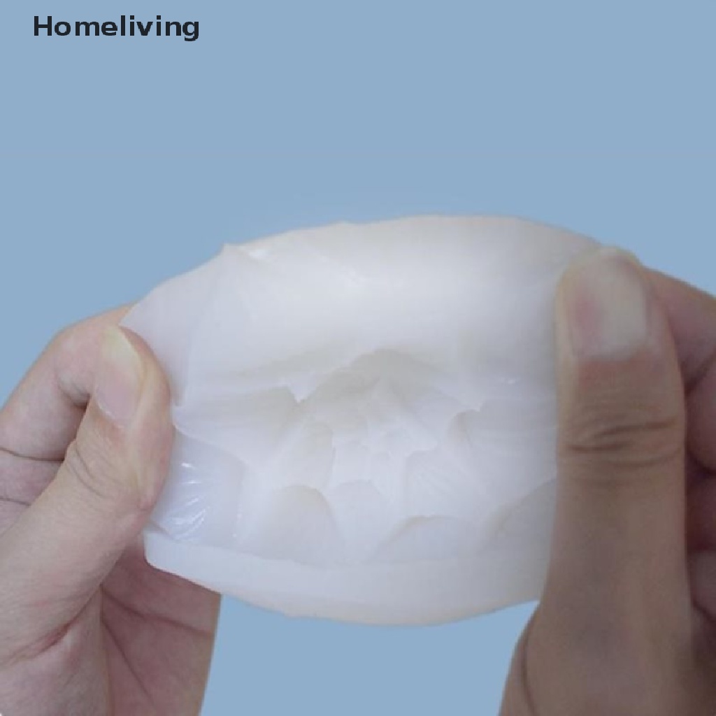 Khuôn Làm Bánh / Xà Phòng / Nến Hình Hoa Hồng 3D Bằng Silicone DIY