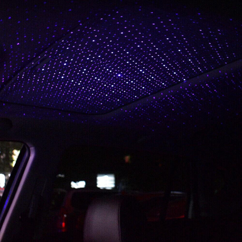 Đèn USB tạo bầu trời đầy sao lấp lánh cho trần xe hơi tiện dụng