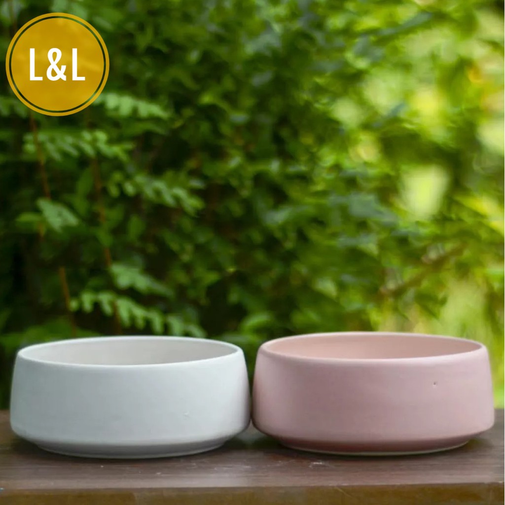 COMBO 02 Chậu sứ Bát Tràng Hình Kim Cương miệng rộng trồng cây Để Bàn, Cây Nội Thất, Sen Đá, Xương rồng, Cây Bonsa