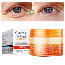 Mặt nạ mắt Bioaqua Vitamin C Eye Mask Natural Eye Care - Hàng có sẵn