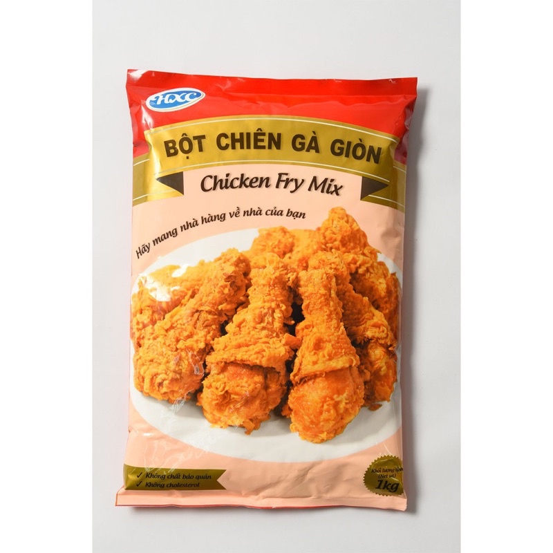Bột chiên gà giòn HXC loại 1kg/ 200g