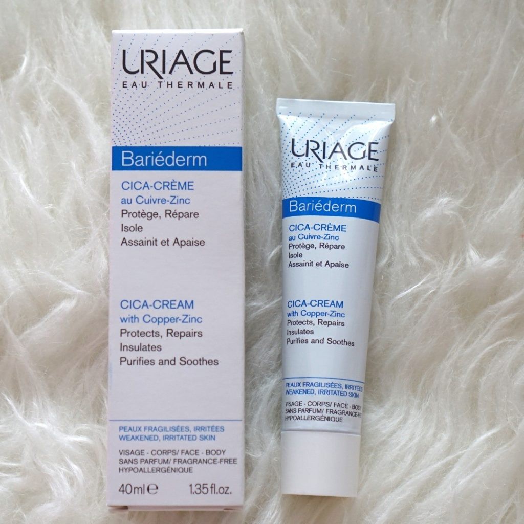 URIAGE KEM CHĂM SÓC DA KÍCH ỨNG BARIEDERM CICA-CREME 40ML