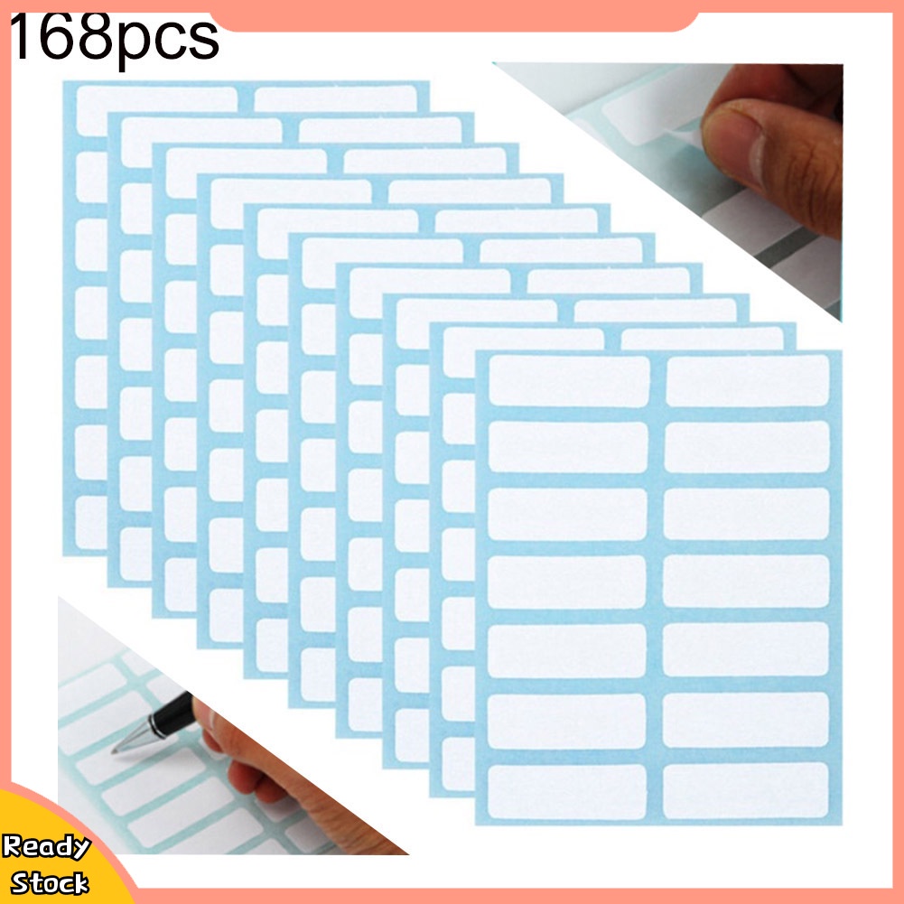 168 Miếng dán đánh dấu ghi tên cho học sinh / văn phòng