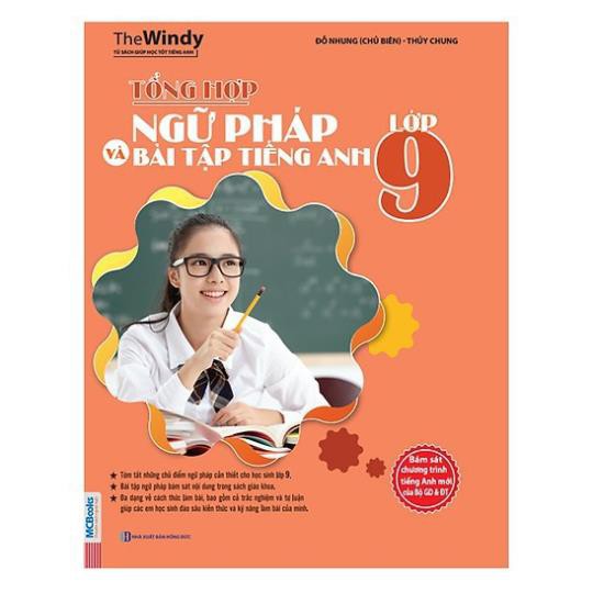 Sách - Tổng hợp ngữ pháp và bài tập tiếng Anh lớp 9 [MCBOOKS]