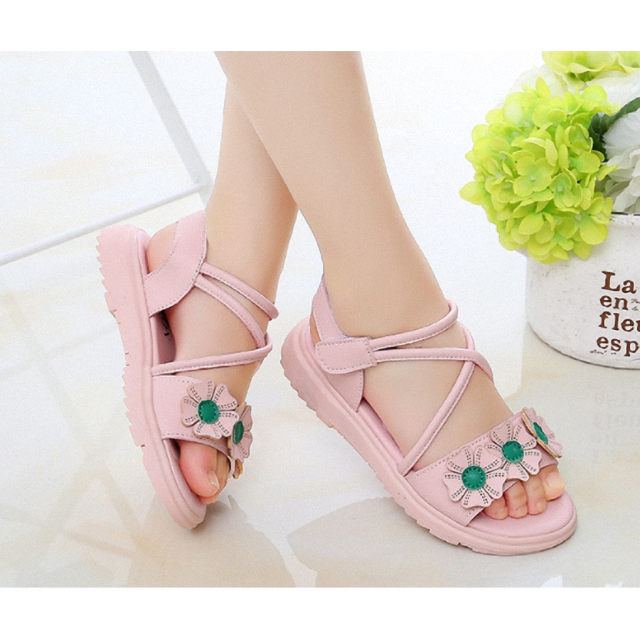 sandal đi học cho bé gái size 27- 37 ,giày đi học cho bé SS119