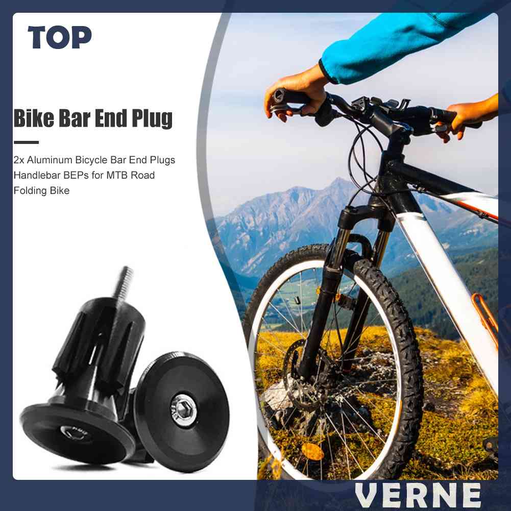 Bộ 2 Nút Gắn Tay Lái Xe Đạp Leo Núi Bằng Nhôm VERNE