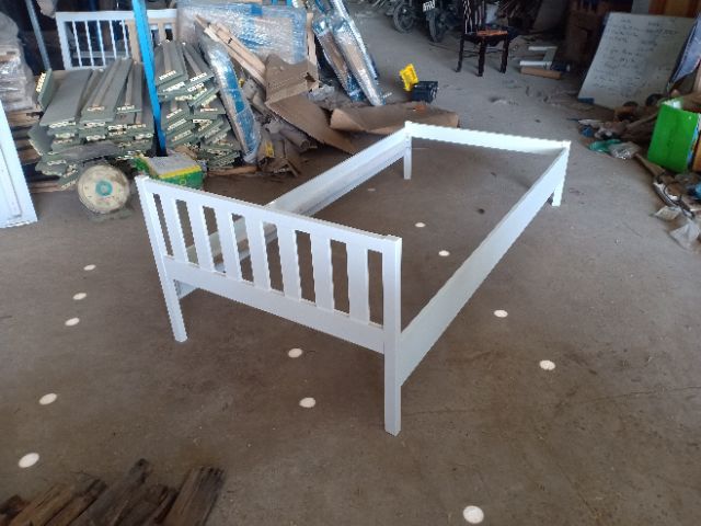 Giường 1mx2m gỗ thông New Zealand, xuất Nhật Bản | BigBuy360 - bigbuy360.vn