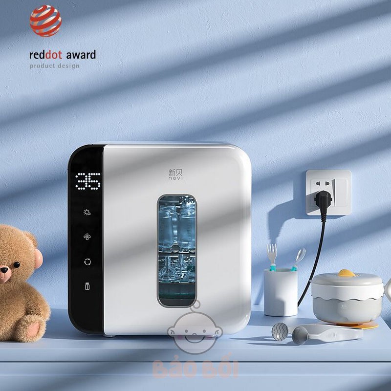 [Mã 267FMCGSALE giảm 8% đơn 500K] Máy Tiệt Trùng Sấy Khô Khử Mùi UV Nevi