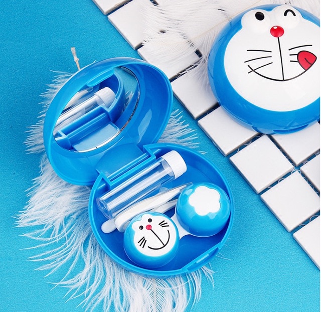 Khay đựng lens Đôremon