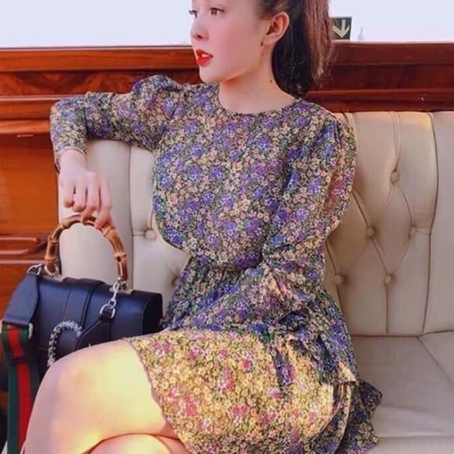 Váy zara hoa xinh xắn (KÈM ẢNH THẬT)