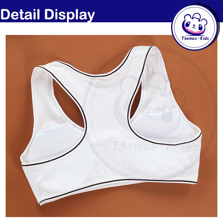Áo ngực thể thao có mút mềm mại B220/10-16Y cho bé