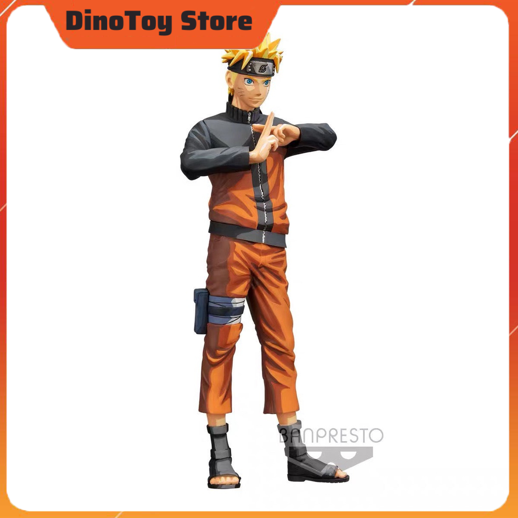 Mô hình nhân vật naruto & sasuke grandista nero 2d chính hãng - Banpresto