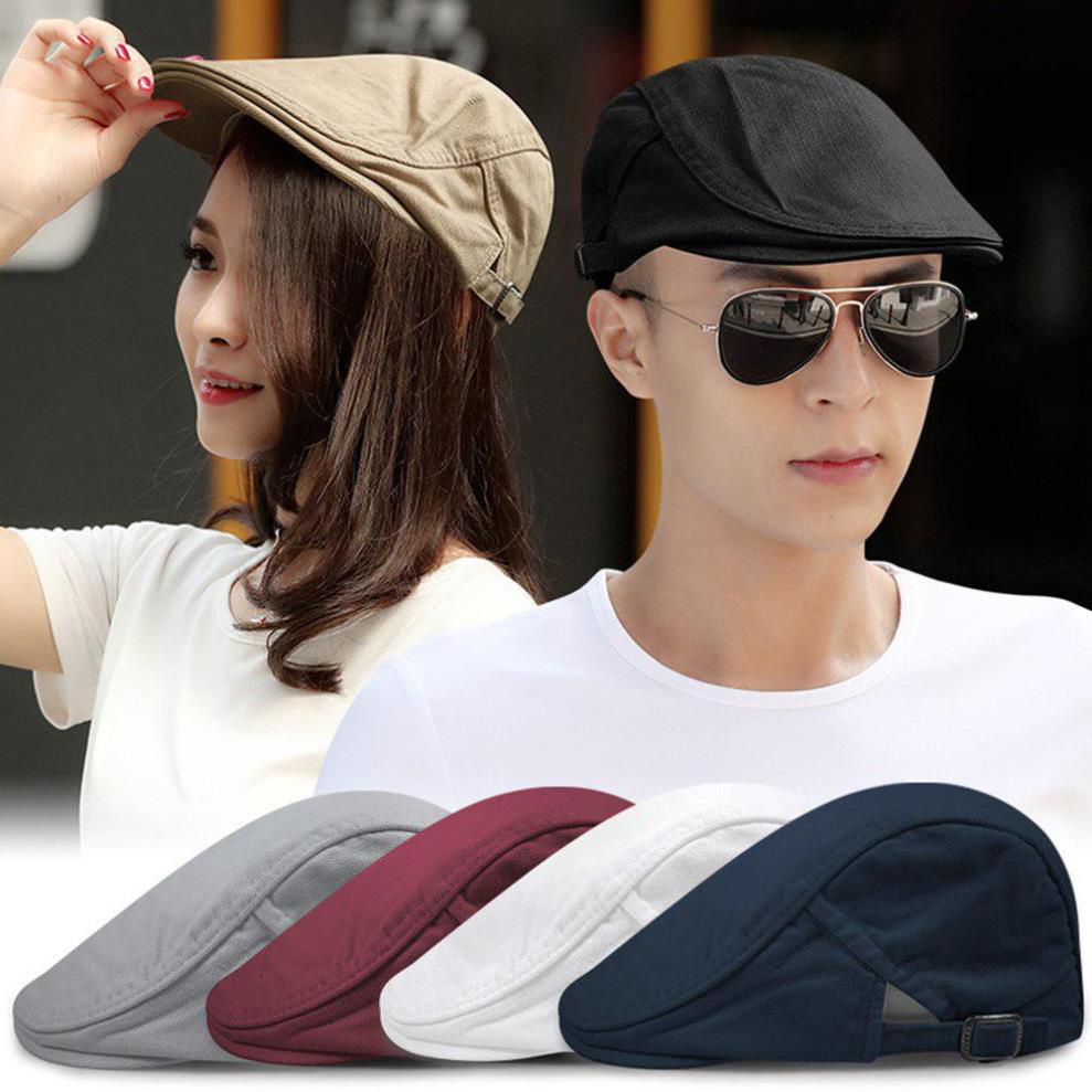 Mũ lưỡi trai nam nữ thời trang beret  ྇