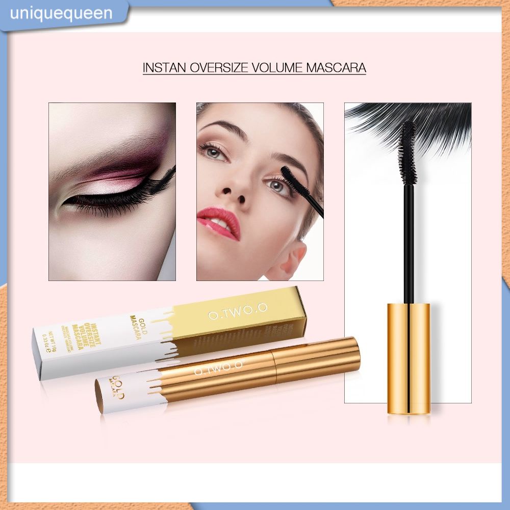 UNIQ- Mascara O.TWO.O Kháng Nước Lâu Trôi Màu Đen Tự Nhiên Chuốt Cong Và Dài Mi 50g | BigBuy360 - bigbuy360.vn