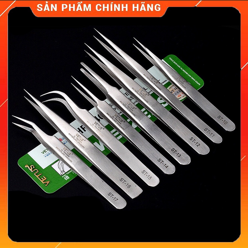 Nhíp nối mi classic,Nhíp tách mi cong,thẳng Vetus ,gắp mụn,gắp lông yến