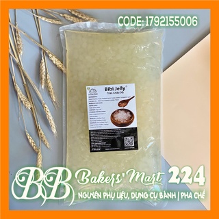 LỚN 2KG - Trân châu 3Q BIBI Jelly TRẮNG nguyên vị - Gói 2kg