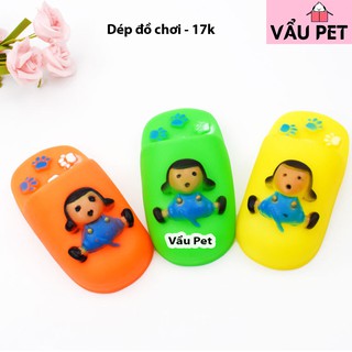 Dép cao su đồ chơi cho chó mèo