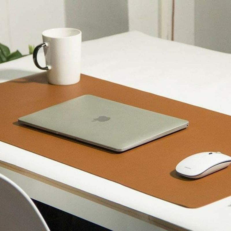 Thảm Da 80x40cm Deskpad Tấm Lót Bàn Làm Việc Đủ Màu