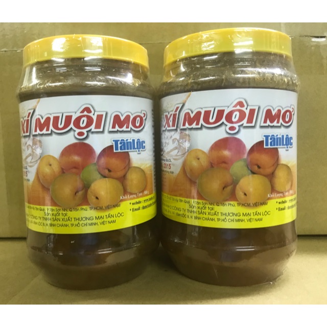 Xí Muội Mơ Tấn Lộc 580g