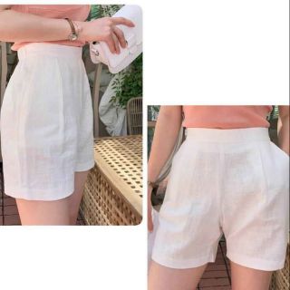 Quần short đũi lưng cao