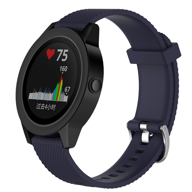 Dây Đeo Silicon Thay Thế Cho Đồng Hồ Thông Minh Garmin Vivoactive 3 Vivomove Vivomove Hr