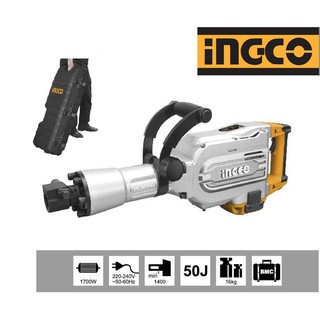 Máy đục bê tông 1700w ingco pdb17008