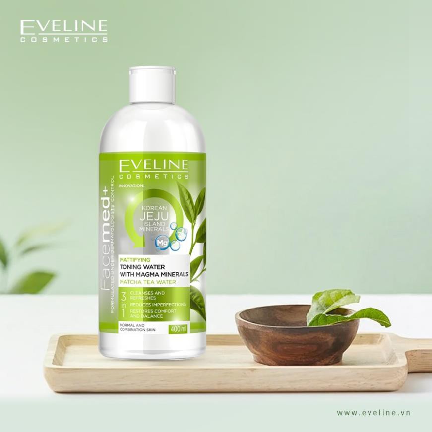 Nước hoa hồng kiềm dầu Magma Facemed+ Eveline