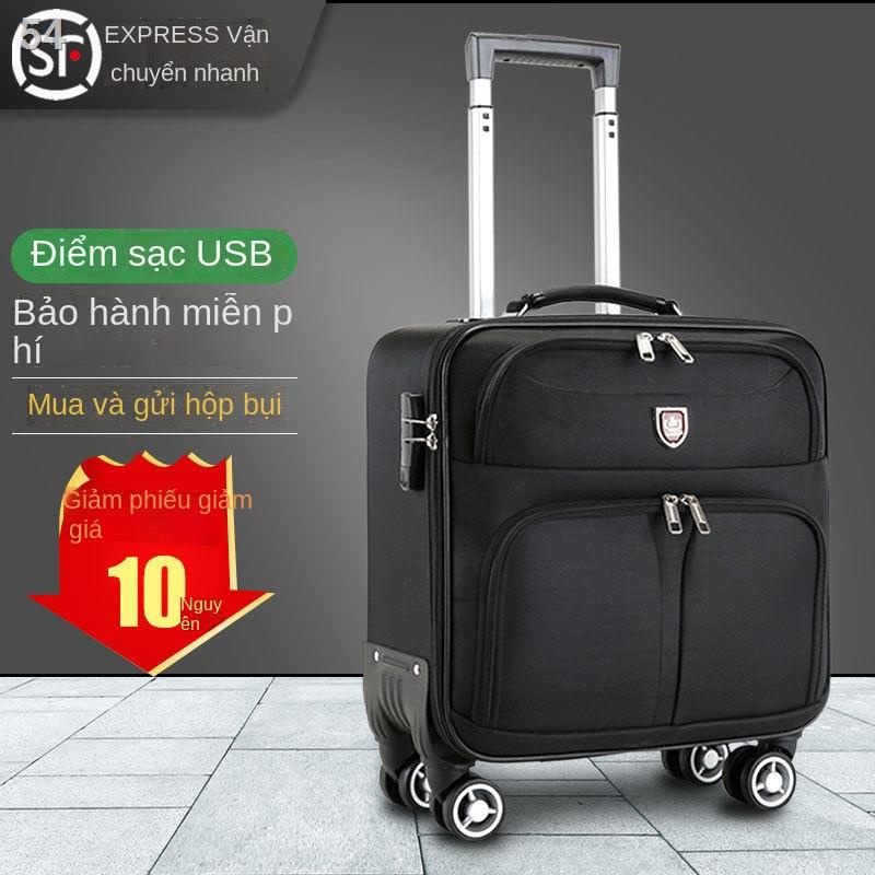 （Hộp kéo）Hộp đựng xe đẩy 16 inch bánh đa năng 20 vali du lịch kinh doanh nam mật khẩu nữ cabin 18
