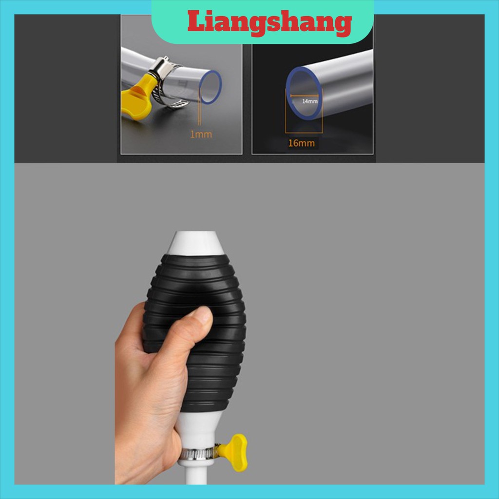 Dụng cụ bơm hút rượu xăng dầu chất lỏng bóp tayFREESHIPống hút xăng dầu chất lỏng bóp tay