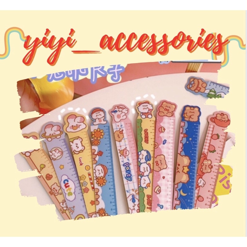 Thước kẻ 15cm (giao màu ngẫu nhiên)