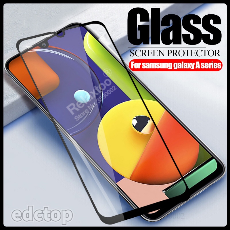 Samsung galaxy a50s a30s a20s a50 a30 a20 2019Full cover protective tempered glass on a 20 30 50 s screen protector