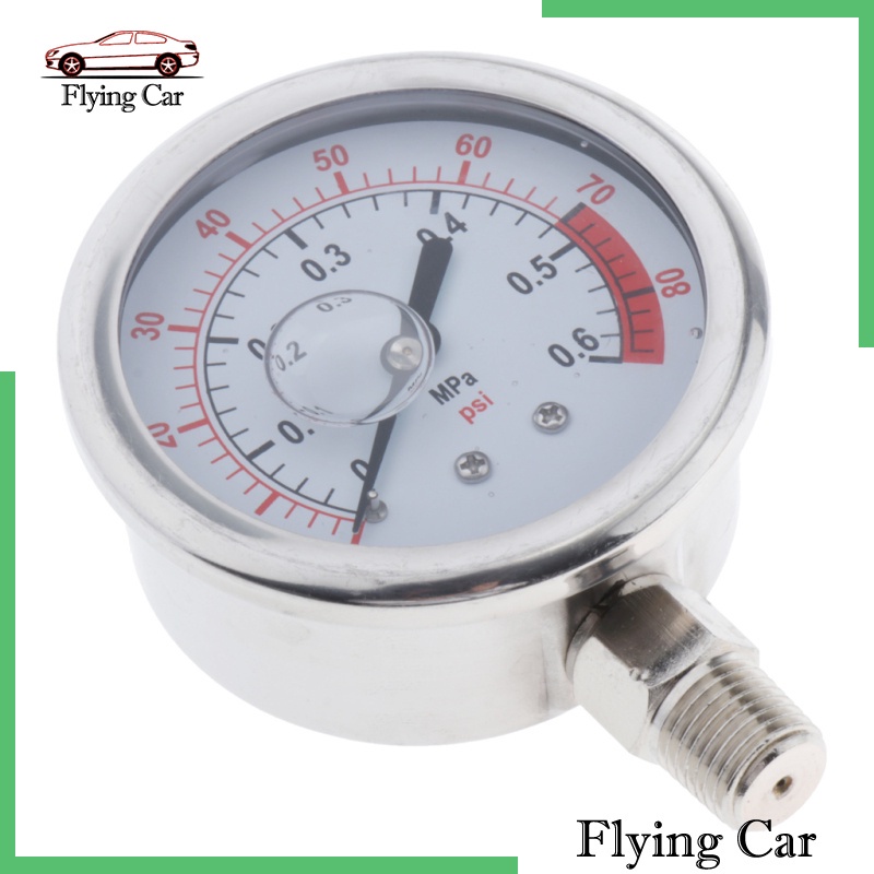 Đồng Hồ Đo Áp Suất Dầu Bằng Thép Không Gỉ 1 / 4G 0.6Mpaamy2