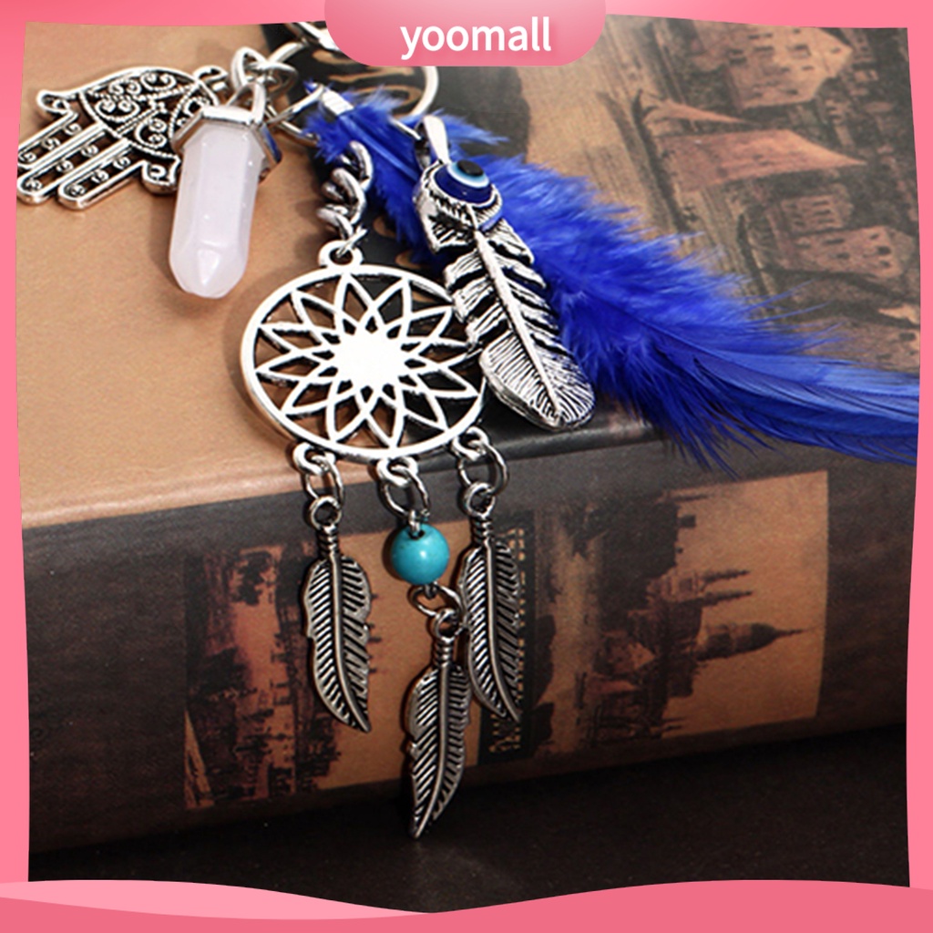 Móc khóa Dream Catcher xinh xắn làm từ hợp kim