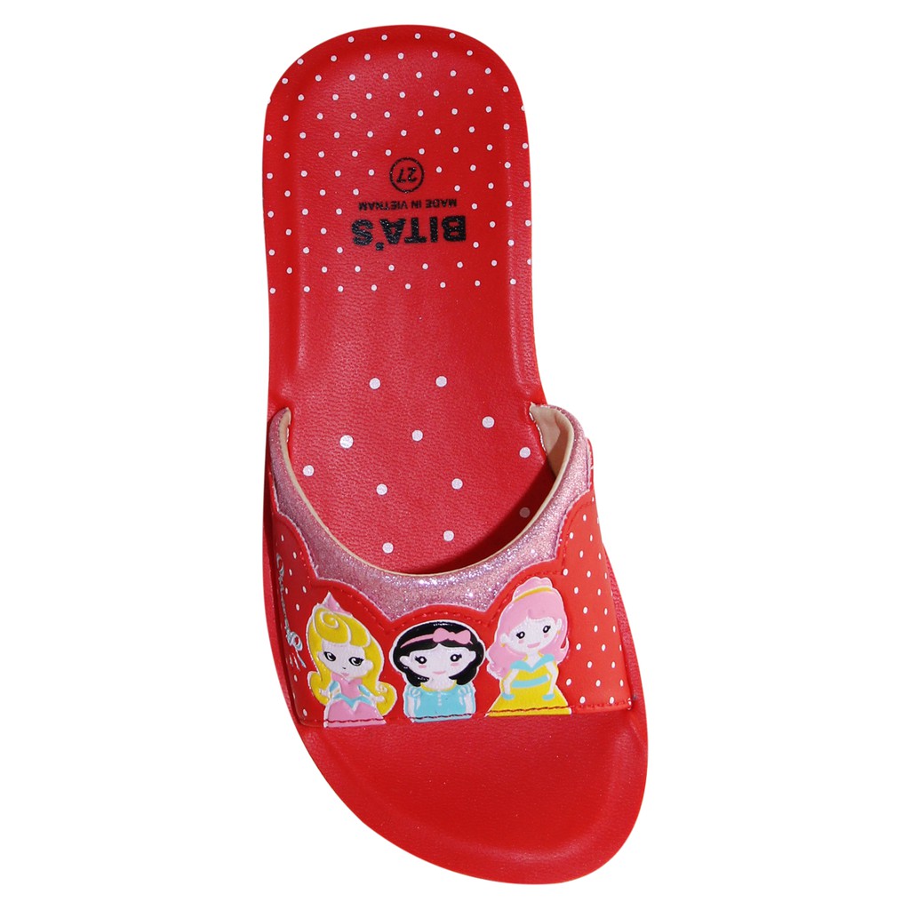 Dép Bita's bé gái - DENGI52 Đỏ - quai ngang