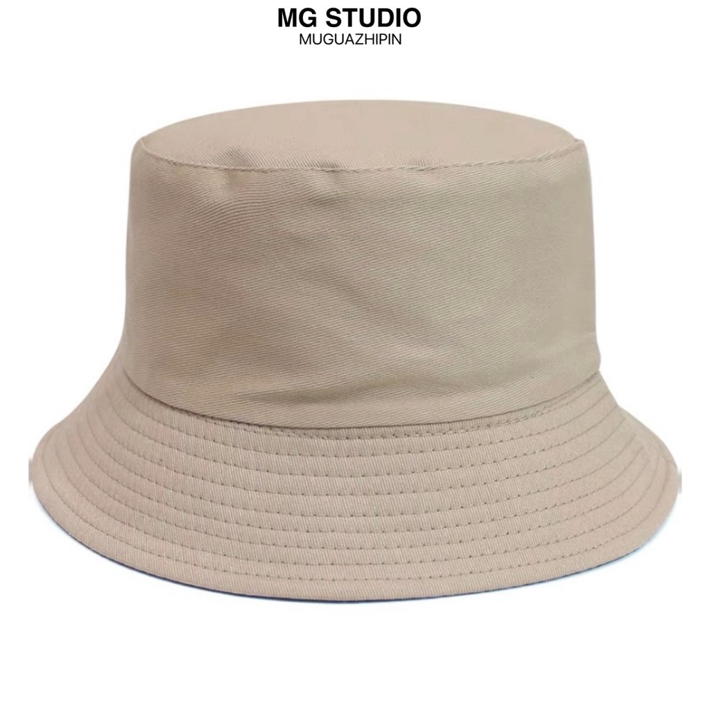 MG STUDIO/Double sided bucket hat 13colors