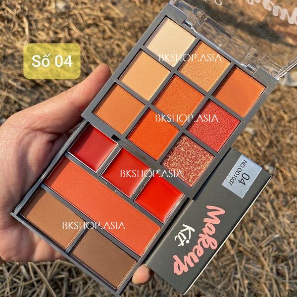 [Thái Lan] Set Trang Điểm Gồm Son-Mắt- Má -Mày Odbo Makeup Kit OD1037