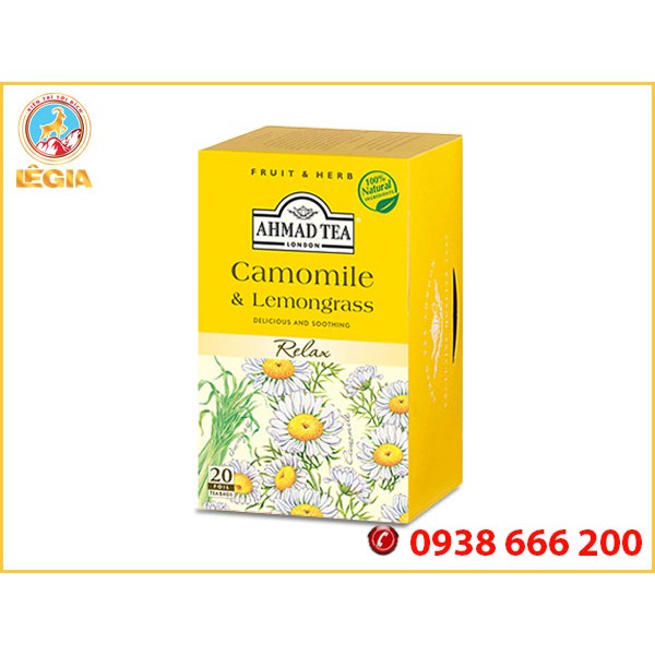 Trà thảo mộc hoa cúc AHMAD 30G - AHMAD CAMOMILE & LEMONGRASS TEA