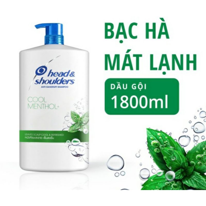 Dầu gội Head & Shoulds 1800ml