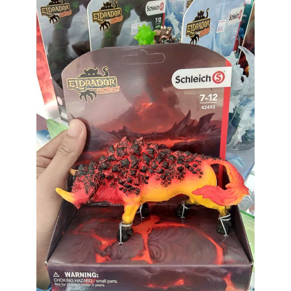Hỏa Ngưu Hiếu Chiến. Thương hiệu Đức SCHLEICH. Mã sản phẩm 42493