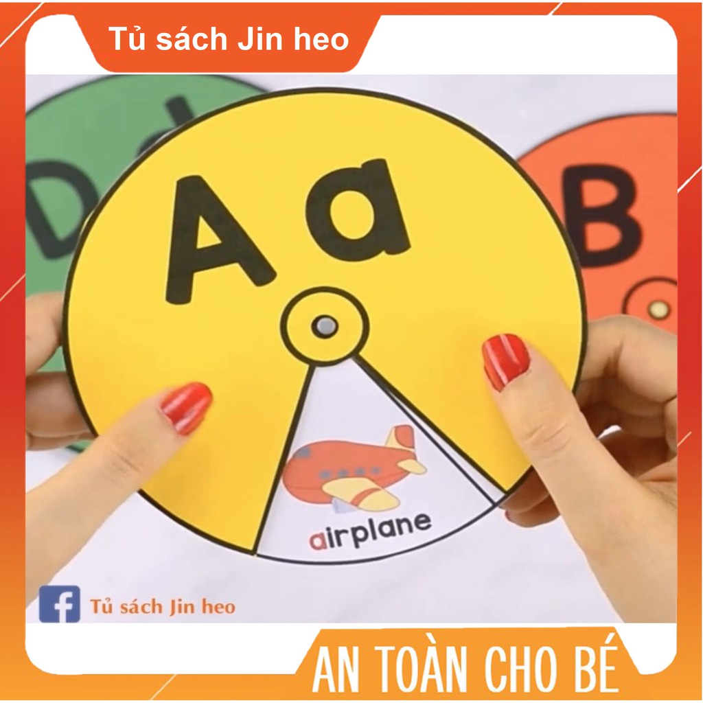ĐĨA XOAY Bảng chữ cái Tiếng Anh