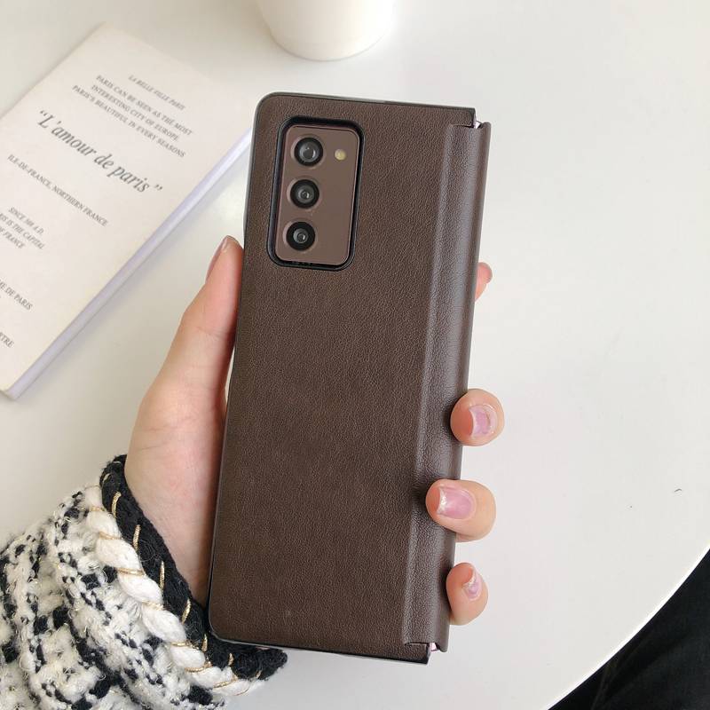 Ốp Điện Thoại Nắp Gập Chống Sốc Cho Samsung Galaxy Z Fold2 5G Z Fold 2 5G Galaxy W21 Galaxy F9160