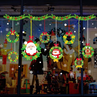 Tranh decal merry christmas