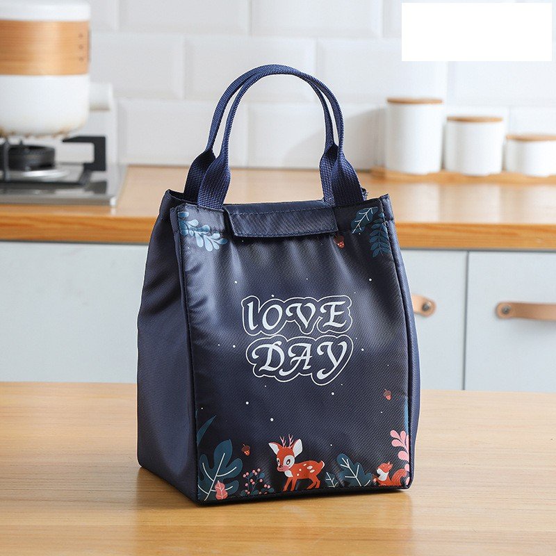 Túi đựng cơm NICE DAY với lớp giấy nhôm dày, vải Oxford giữ nhiệt nóng, lạnh hiệu quả