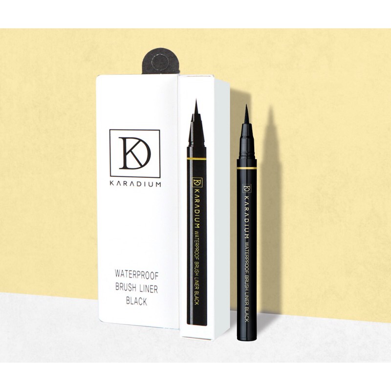 Kẻ Mắt Nước Chống Trôi, Sắc Nét Karadium Waterproof Brush Liner