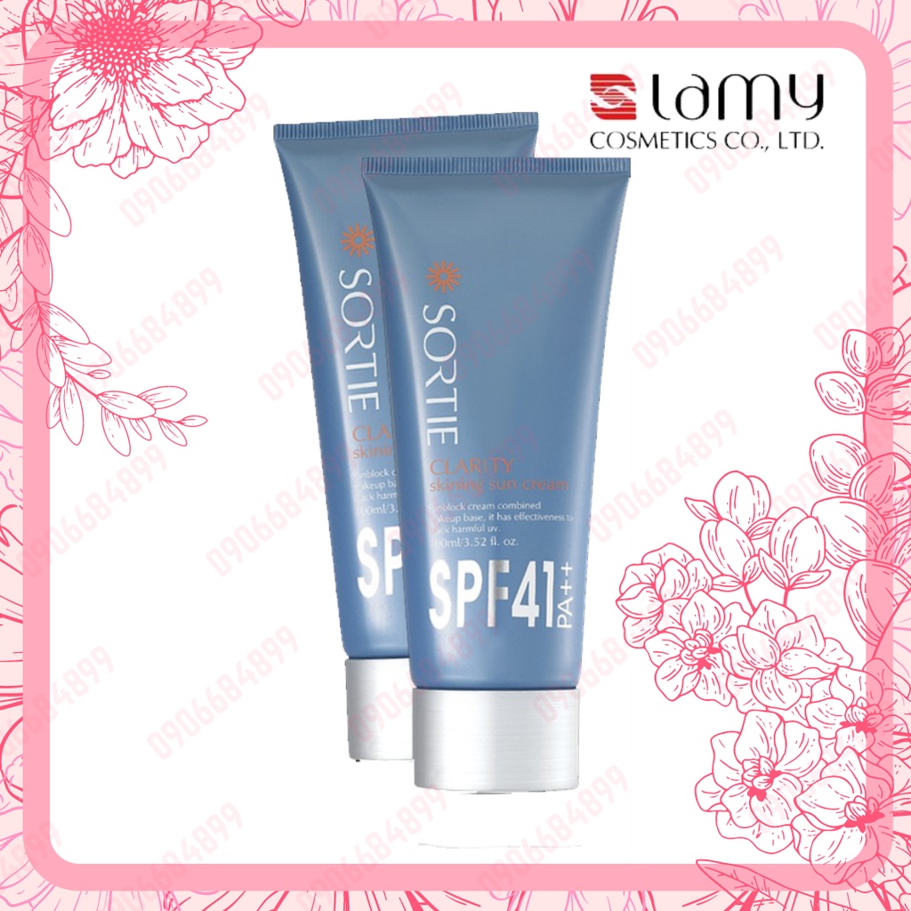 Kem chống nắng ⭐ GEO LAMY SORTIE CLARITY SKINING SUN CREAM ⭐ SPF 41PA++ - 100ml