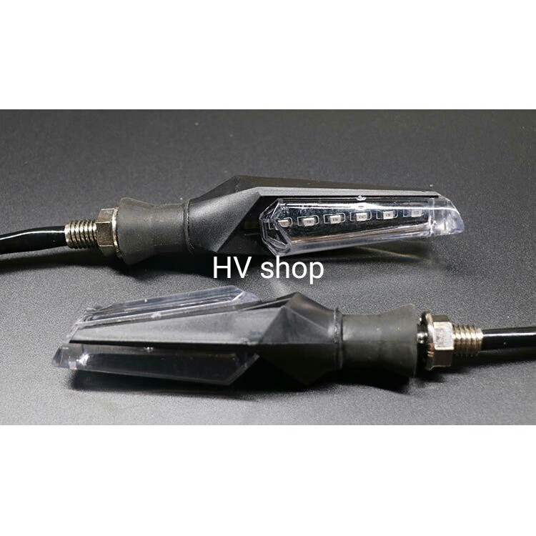 Bộ 2 Đèn Xi Nhan Hv shop Xe Máy 2 mặt