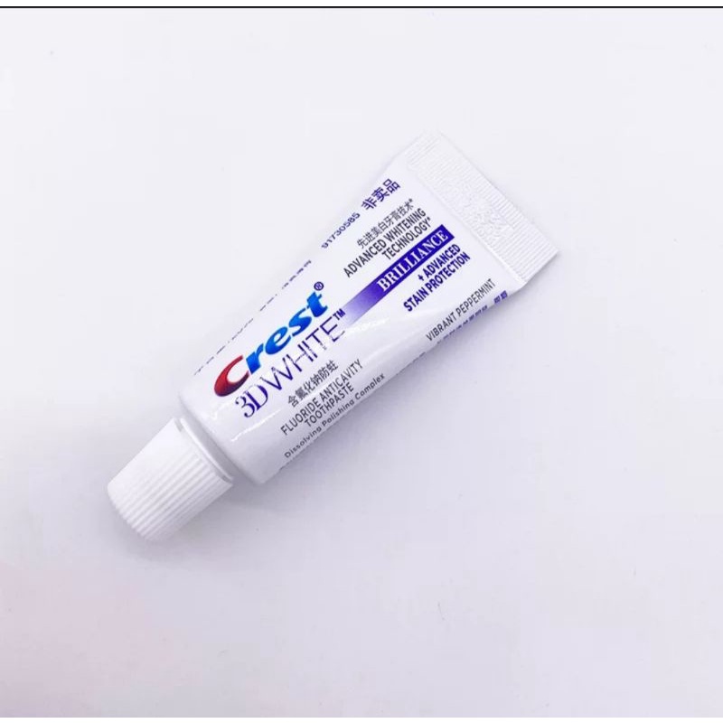 Kem đánh răng Crest 3D White Brilliance hàng Tmall Trung Mỹ - Răng rắng tự nhiên