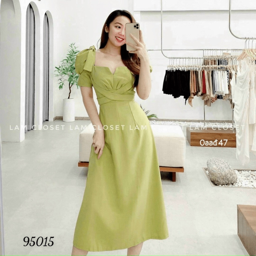 (HCM) ĐẦM XÒE TIỂU THƯ XOẮN EO - SANG CHẢNH , QUÝ PHÁI THỜI TRANG SIÊU ĐẸP CHO CÁC NÀNG KM FASHION